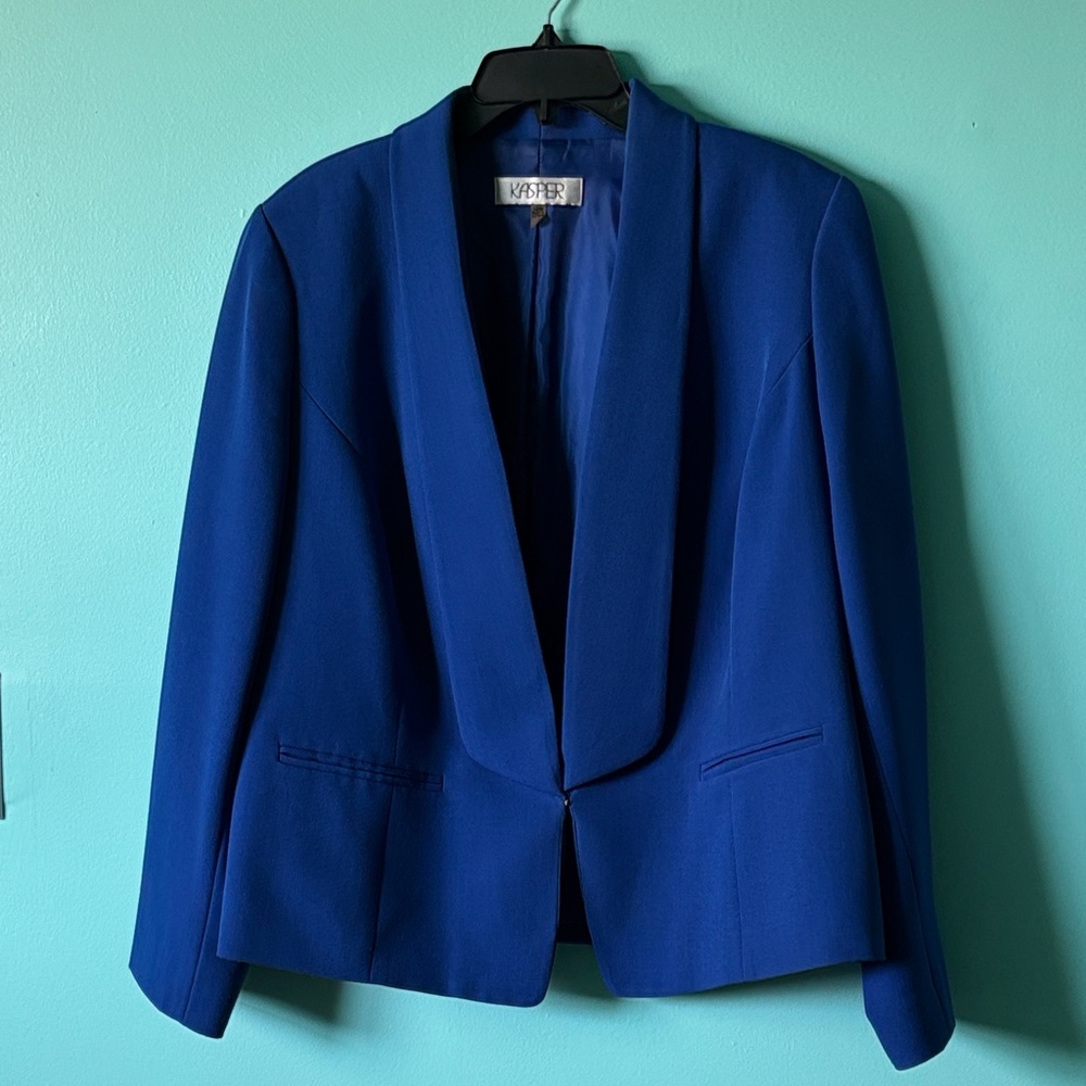Kasper Royal Blue Women's Blazer